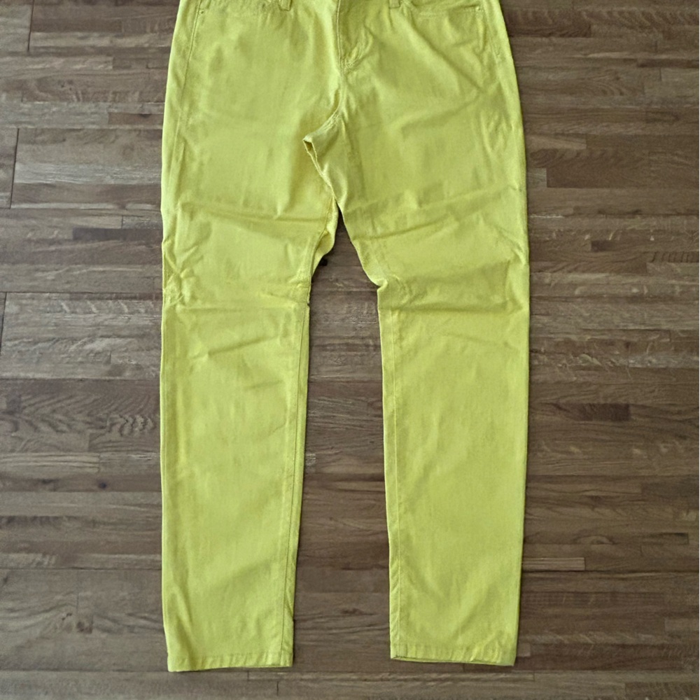 Ann Taylor Loft, Size 10, modern skinny, bright yellow jeans